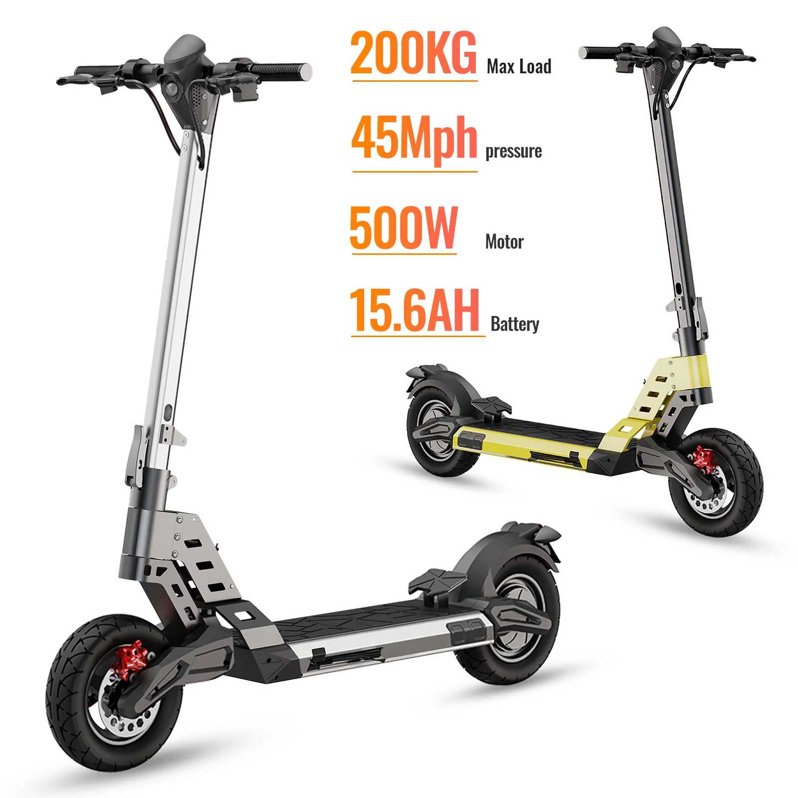 Anluosen D20 The-Coolest-Electric-Scooter  500W 48V 15.6AH foldable adult electric scooter with Tech-Meets-Style