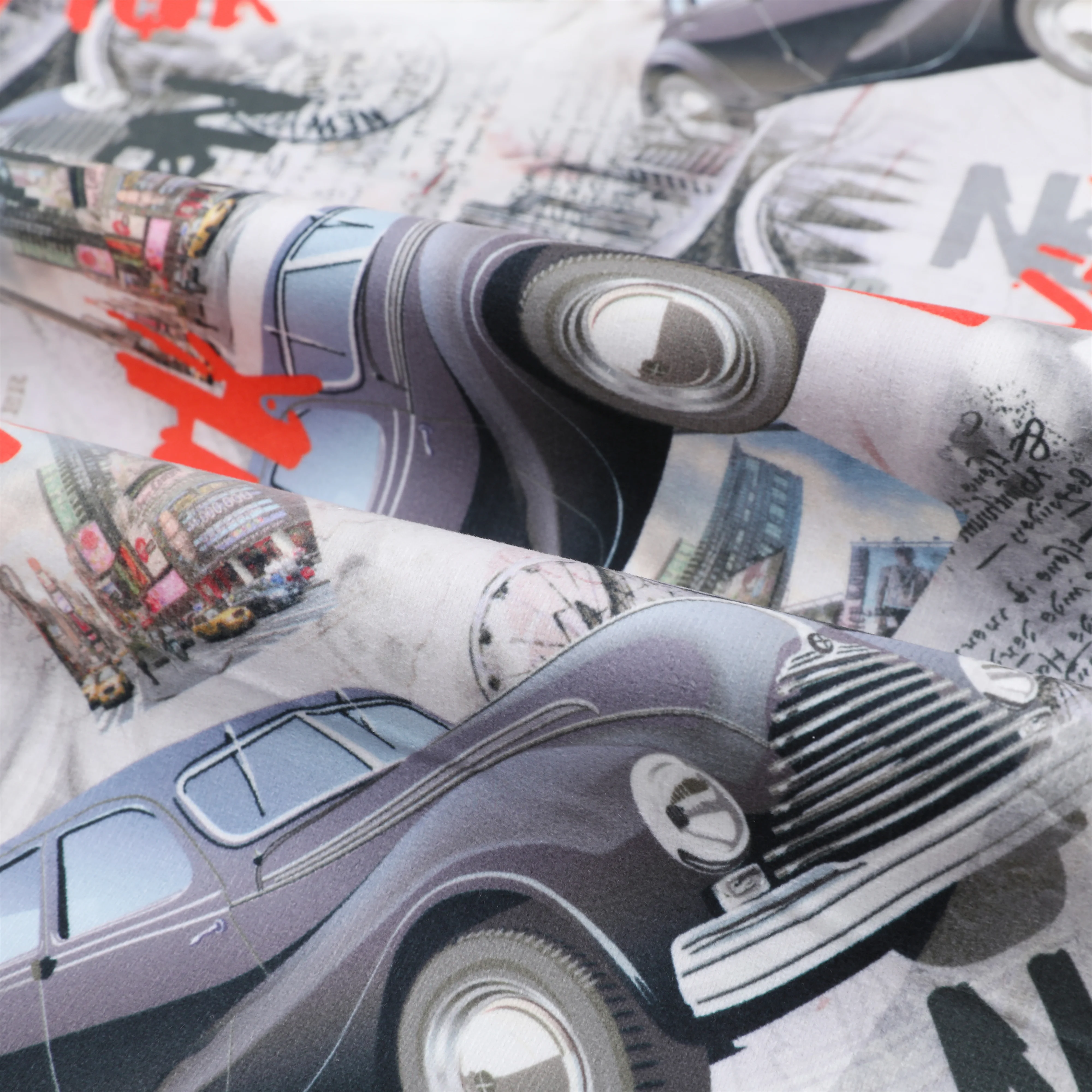 2023 upholstery polyester velvet paper printing sofa fabric furniture fabric