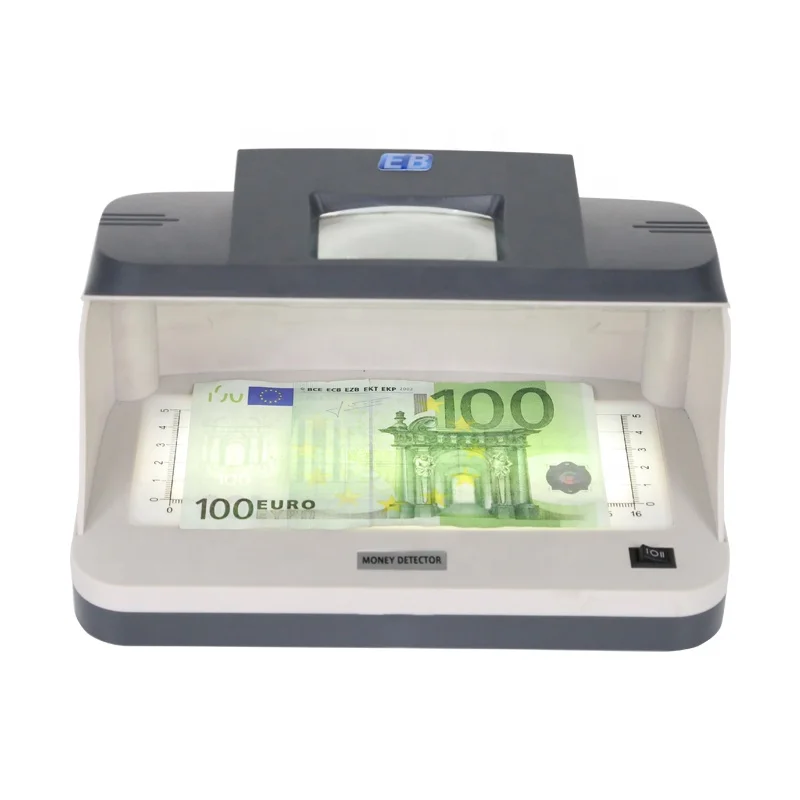 DC-2189P-2 Professional cash detector fake currency checker Counterfeit bill Detector UV WM detection money detect