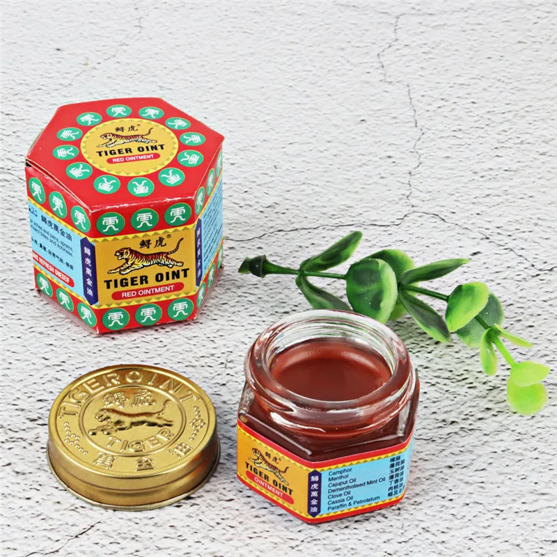 100% Original Wild Tiger Ointment Muscle Pain Arthritis Body Joint Pain Painkiller Antipruritic Cooling Balm For Insect Bites