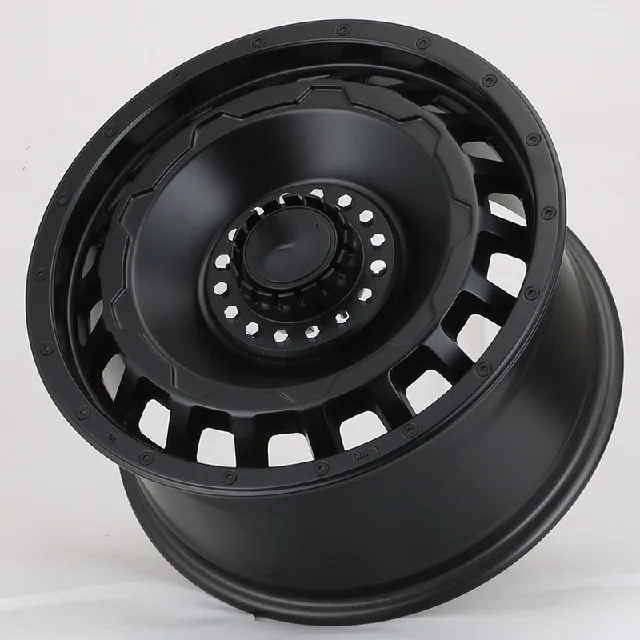 17 * 8.5 retro off-road modified upgraded wheel SUV 4x4 Black 6 * 139.7
