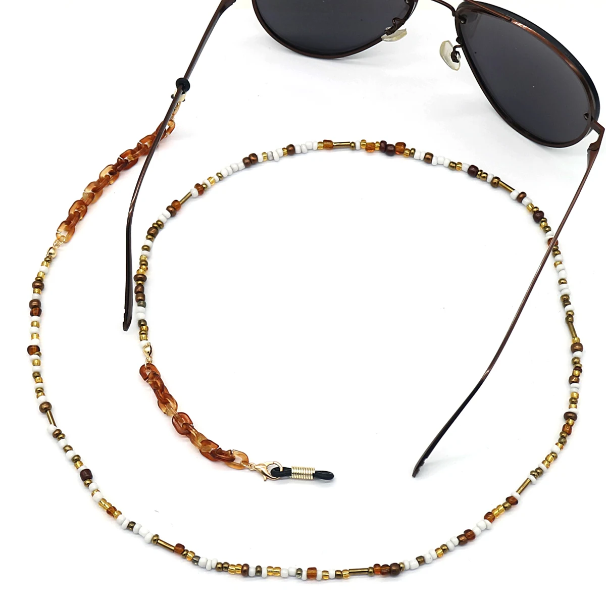 GL726 acrylic Acetate glasses chains for eyeglasses sunglasses chain for reading glasses holder