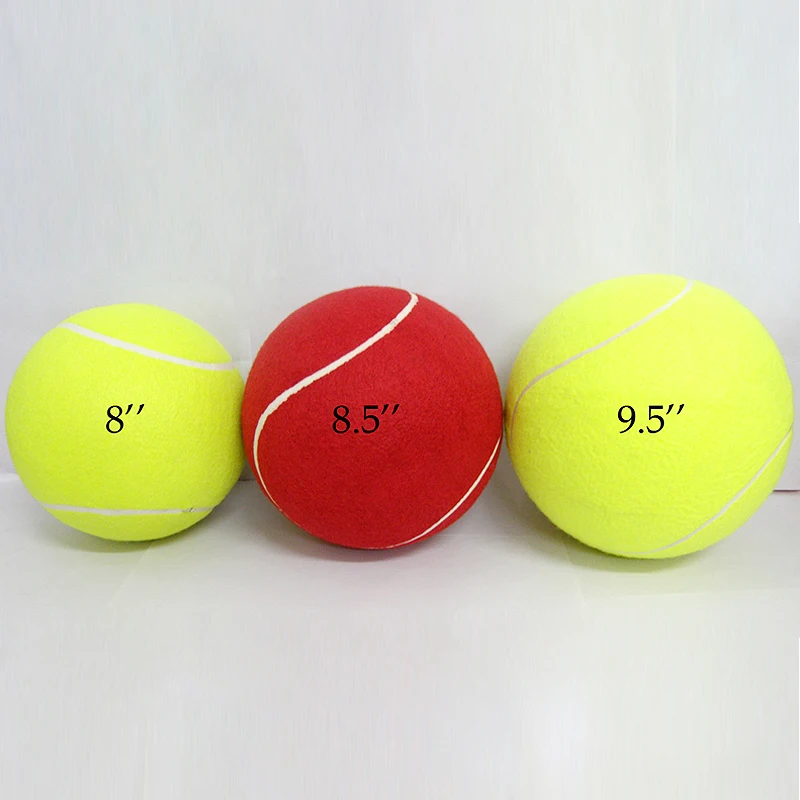 Promotion Gift 6 Inch Big Size Inflatable Tennis Balls for sale
