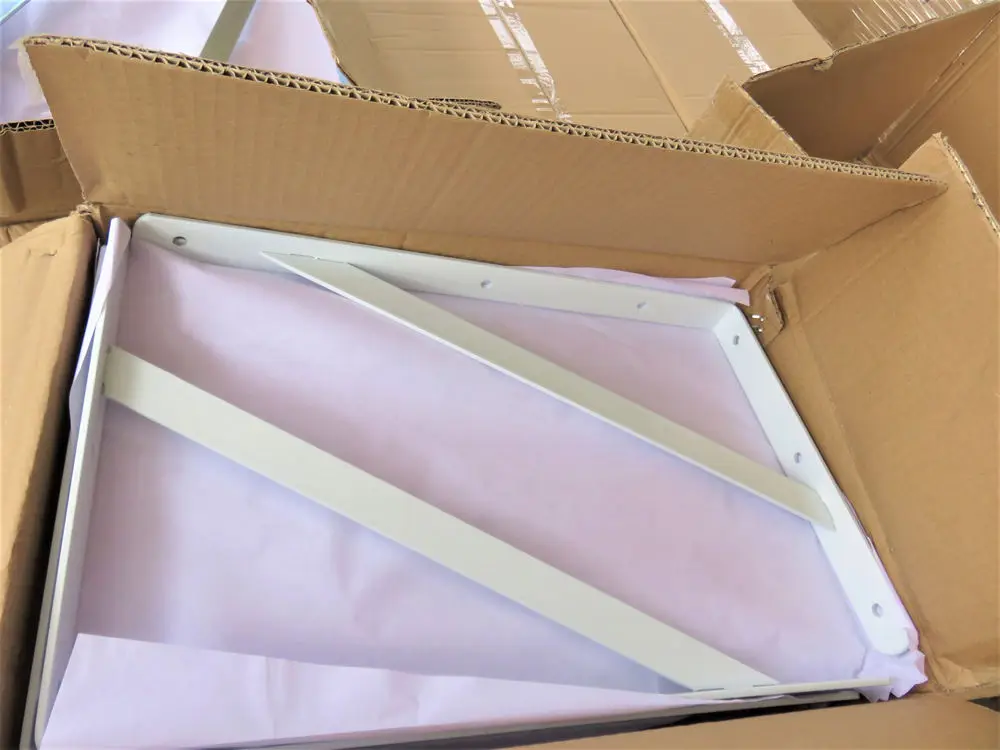 Shelf Brackets, Slatwall Shelf Bracket, Timber Connector Triangle Bracket OEM Metal Bracket Industrial Nonstandard