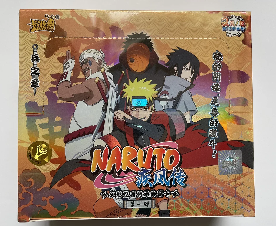 wholesale SP CR MR OR Rare anime card Collection tier 2 wave 6 narutoes kayou booster box collectible card game