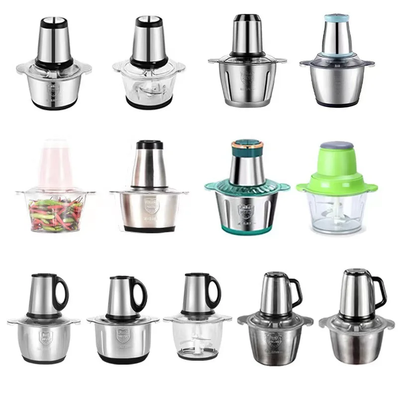 Meat Mincer 2L 3L 5L 304 Stainless Steel Food Grade Meat Grinder Food Mixer Blender mincer