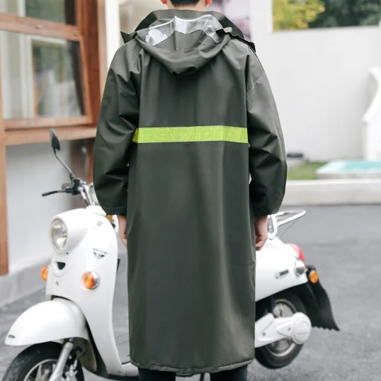 Customized Rain Suit Jacket & Trouser Suit Raincoat for Men Motorcycle Raincoat Waterproof Breathable Anti-storm Reflective