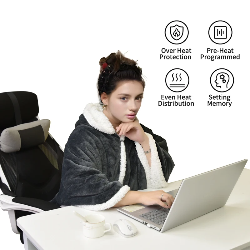 Electric throw blanket heating wire pvc insulated for bed copper core heating wire for electric over blanket heat wrap back pain