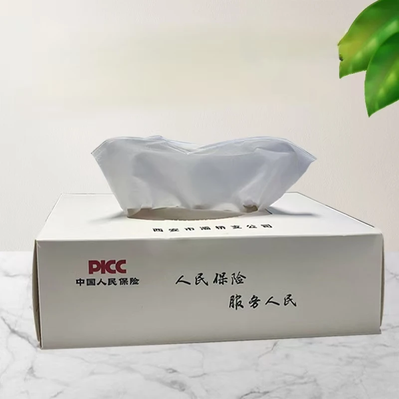 1000box can OEM Ultra Soft 3-Ply Bamboo Wood Pulp  for Home and Travel Use Facial Tissue