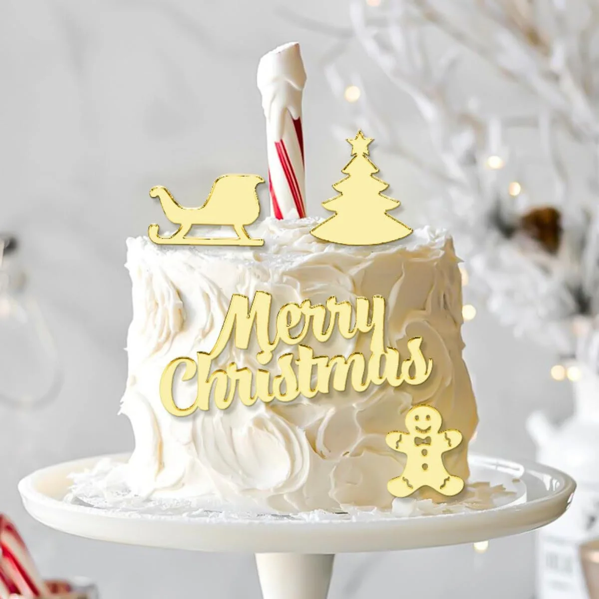 Superior Custom Quality Glitter Paper Cake Decorations Cake Toppers Birthday Party Cupcakes Cake Paper Toppers