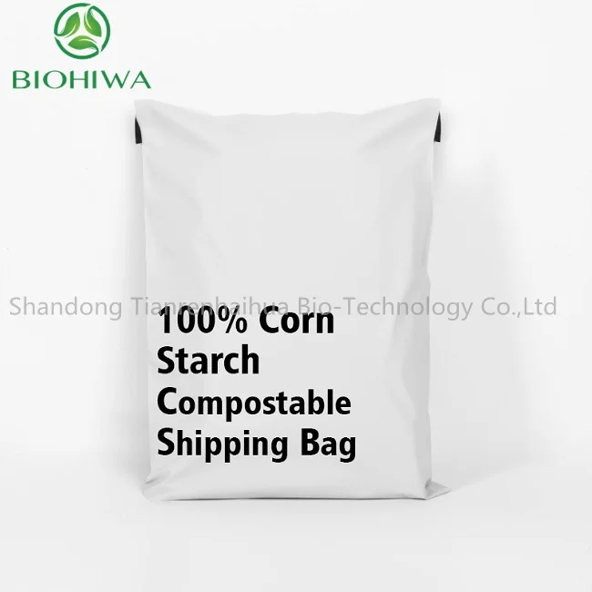 Biodegradable Custom PLA PBAT Mailer Bag Parcel Post Shipping Mailing Bags