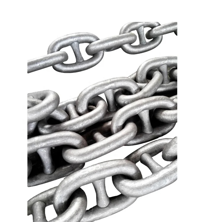 
ISO1704 Grade U2 U3 Stud Link Marine Ship Anchor Chain for Marine Ship 