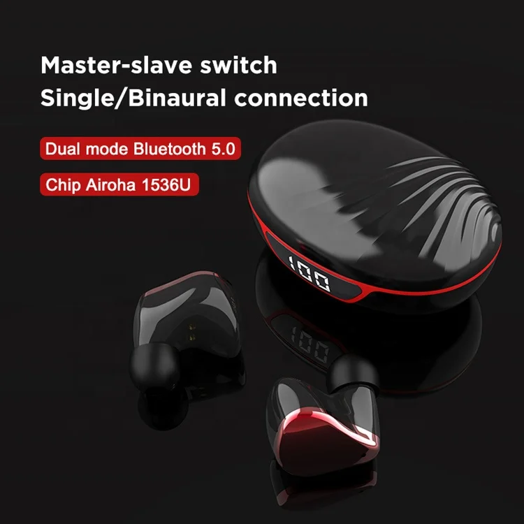 Airoha 1536U бинауральные звонки игровая гарнитура наушники TWS беспроводные наушники микрофон IPX7 водонепроницаемый