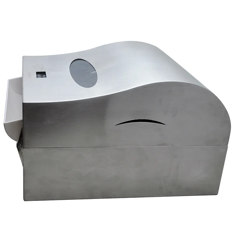 HIGH QUALITY Stainless Steel Infrared Sensor Paper towel Dispenser Wall Mounted Toilet Automatic Paper Towel Dispenser