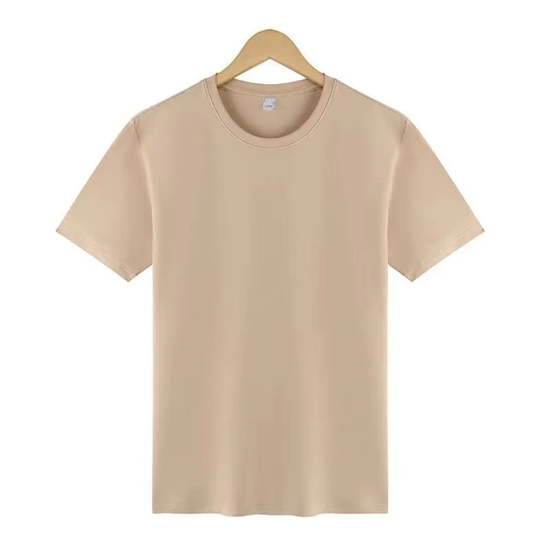 Factory direct selling high-quality anti wrinkle T-shirts, 180g LC cotton t-shirts, wholesale and customized