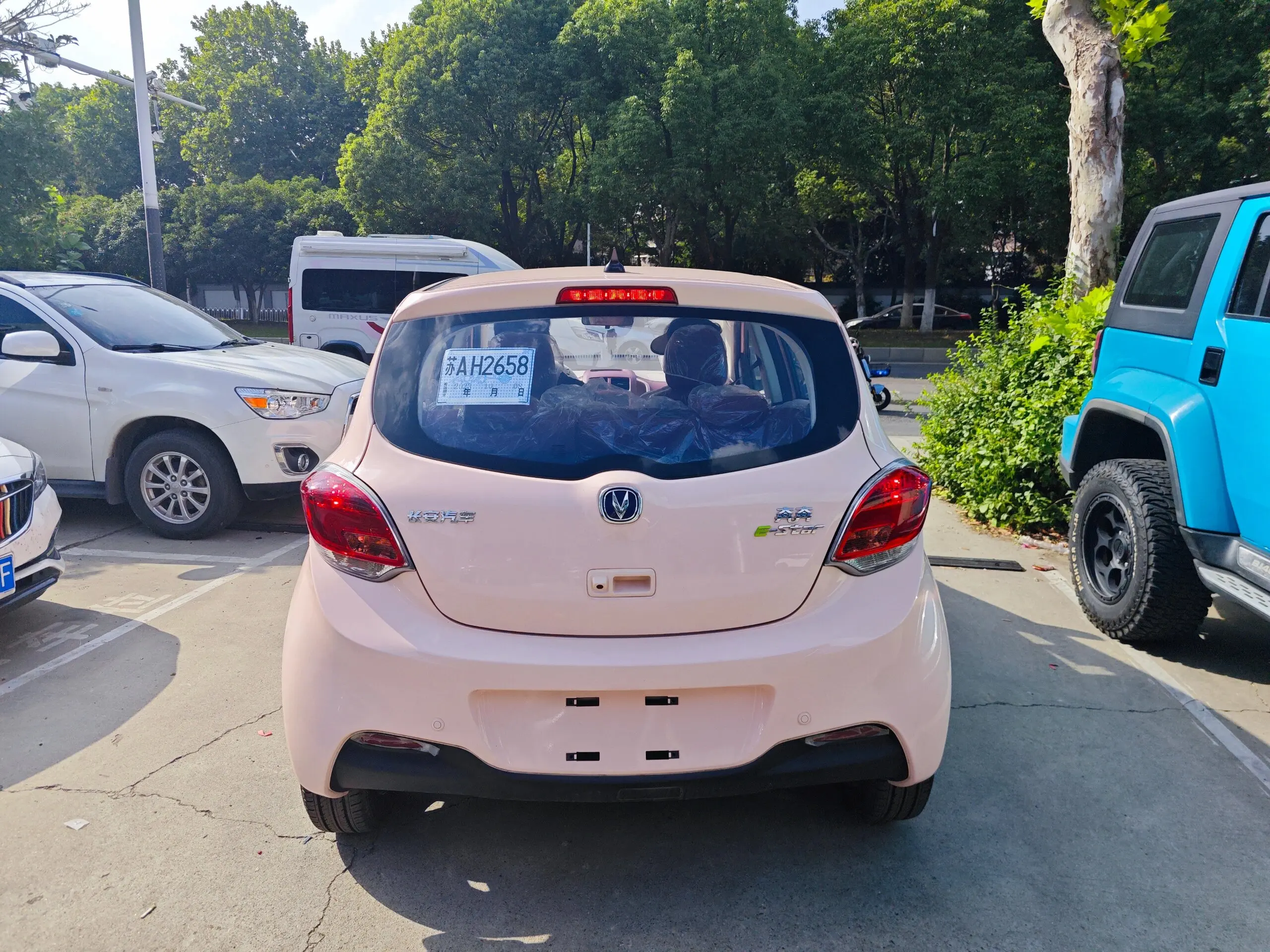 Новые энергетические транспортные средства Changan Benben E-star ev Car 310 км E star высокоскоростной Самый дешевый мини-электромобиль