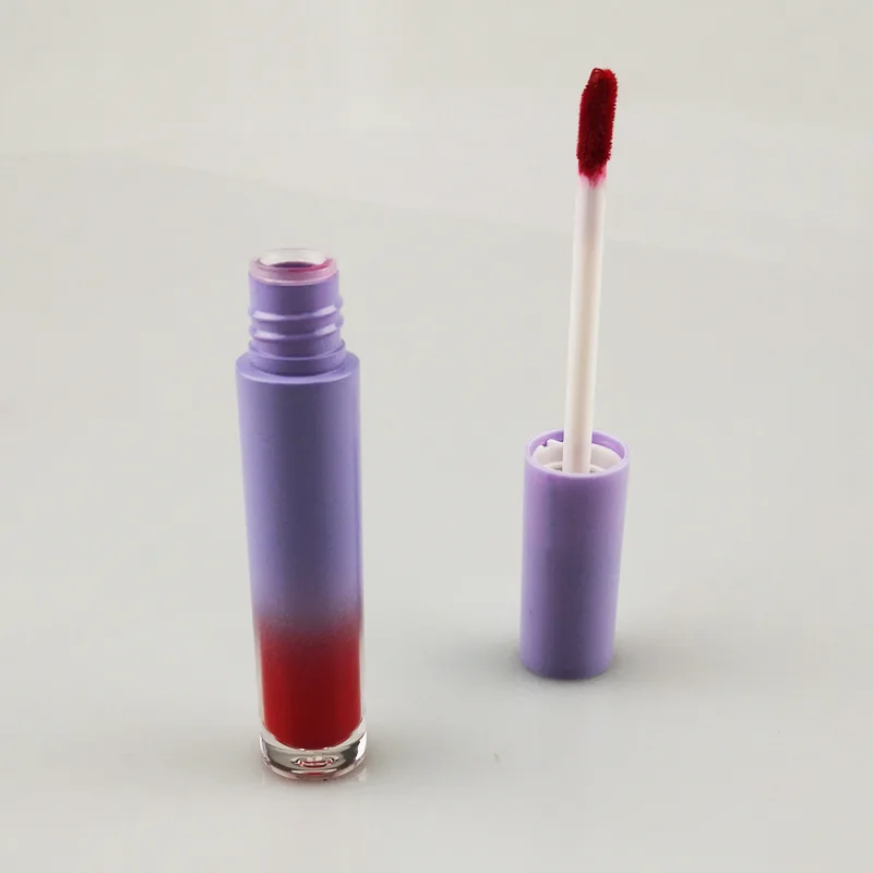 gradient purple non-stick cup lip dye liquid logo-free liquid lipstick Lip Gloss water gloss lip gloss