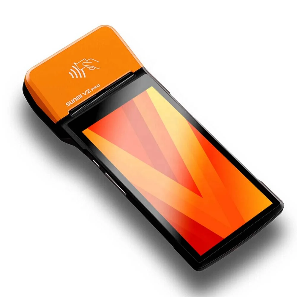 
Sunmi v2 PRO offline pos machine support card reader smart Android pos terminal for supermarket and restaurant price checker 