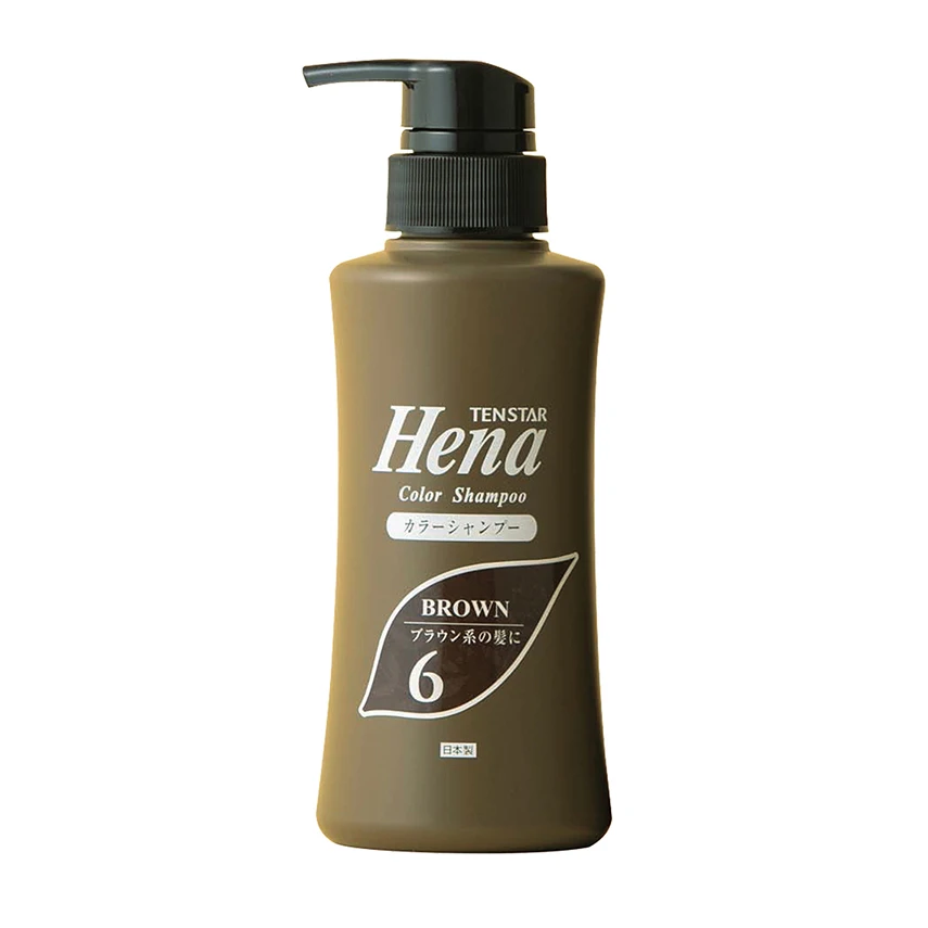 Japanese multi-purpose ammonia-free tenstar hena smooth natural shampoo hair care for men