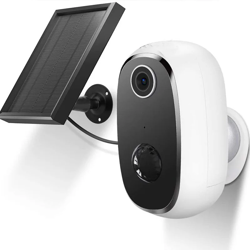
Outdoor wireless camera battery powered rechargeable WiFi family safety camera 1080p video two-way audio night vision 