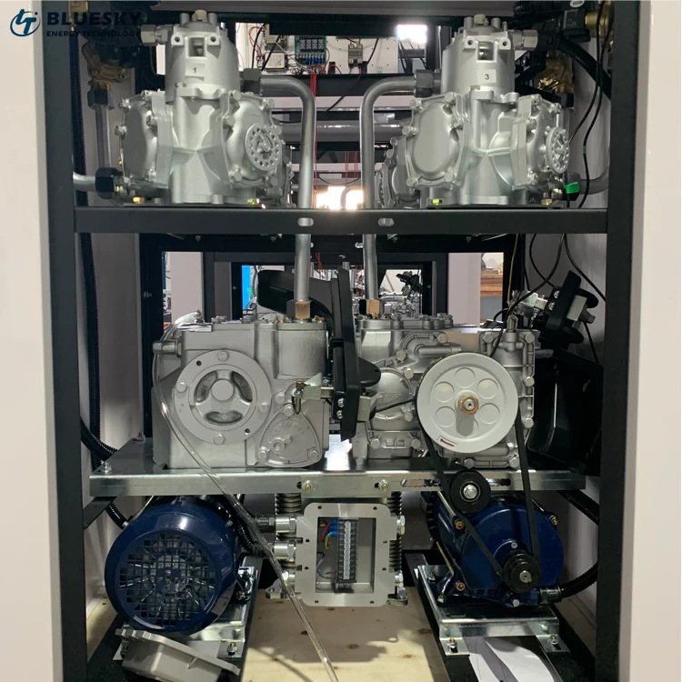 High Quality Refueling Equipment 2 Nozzles Pump Bluesky Mini Fuel Dispenser mobile fill station