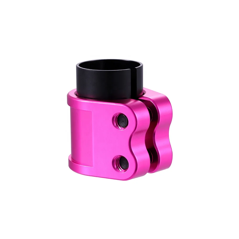 
Huoli Neo Chrome Scooter Clamp Two bolts Stunt Scooter Clamp Standard Size Clamp for Envy Pro Scooters HIC IHC SCS 
