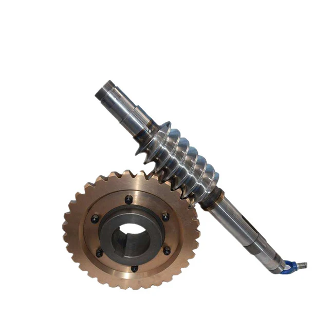 Good Quality Customized Cnc Machining Brass for Agricultural Machining Parts Worm Gear