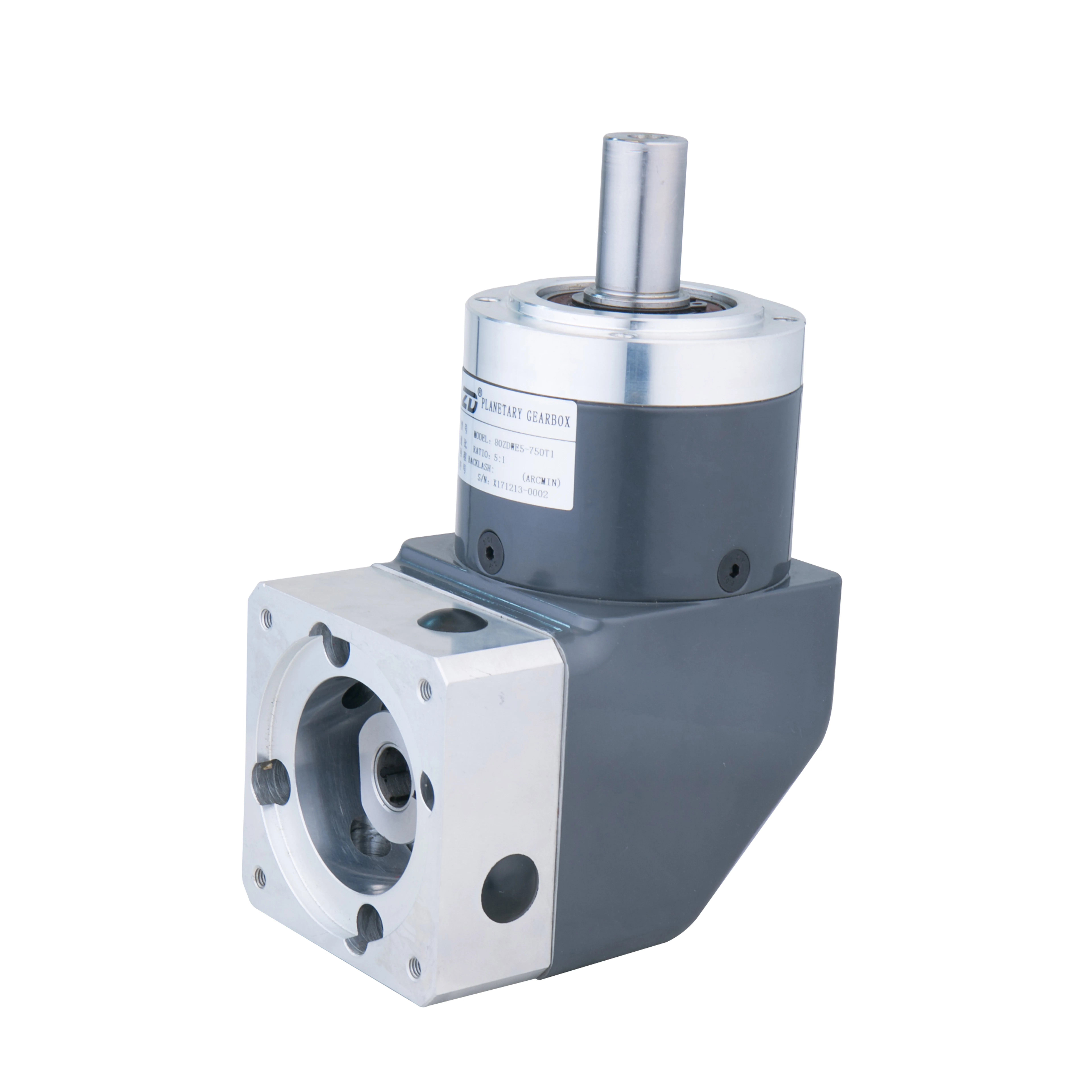 ZD Ratio 3:1-512:1 160mm ZDWF Right Angle High Precision Planetary Gearbox