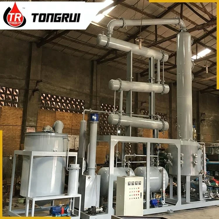 Waste Engine Oil Recycling Machine To Diesel Petrol Refinery