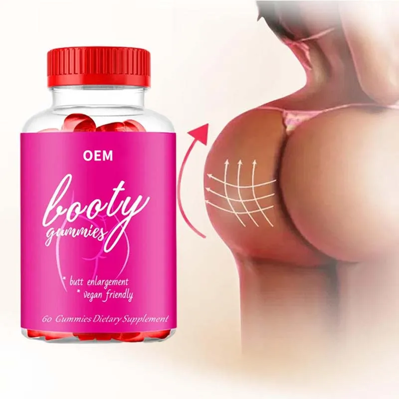 Big Sexy Booty Buttock Increase Growth Fuller Butt Lifter Hip Booster Butt Enlargement Bhe Libido Gummy Woman Hip Butt Enhancer
