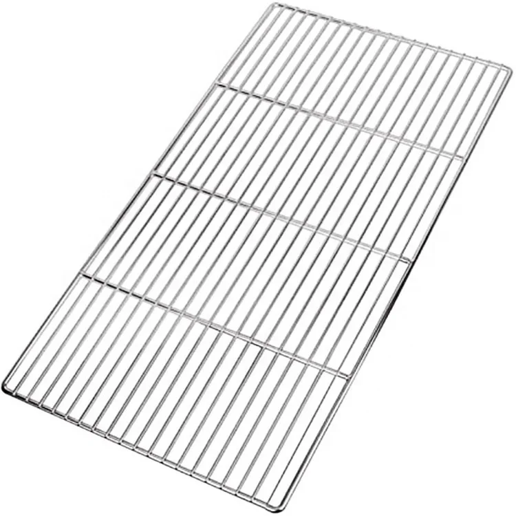 Stainless steel grill grid cook grill metal biscuit rack microwave oven non-stick cooling rack suitable for grill barbecue oven