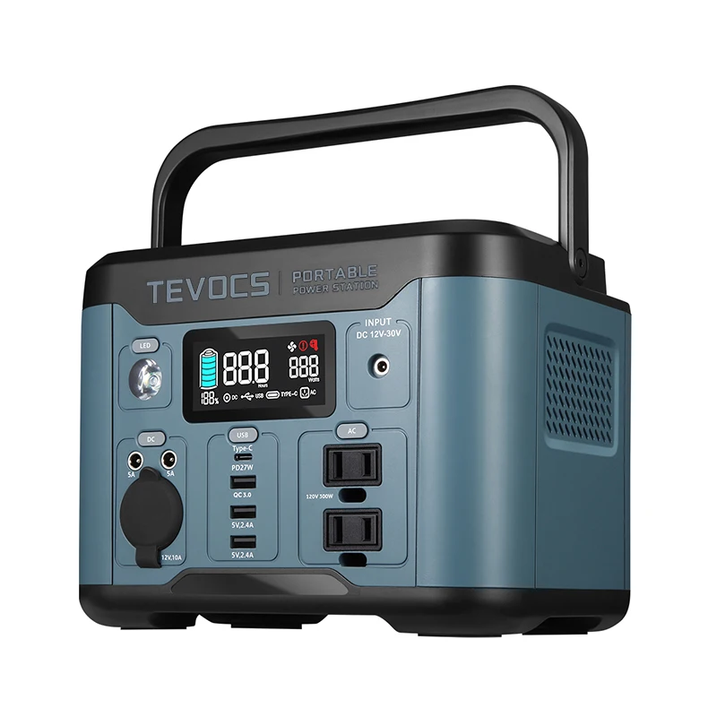 Индивидуальные tevocs аккумуляторной батареи солнечный генератор 300w банк переменного тока 220v 110v 120v с pd 60 Вт 578wh 24 v dc