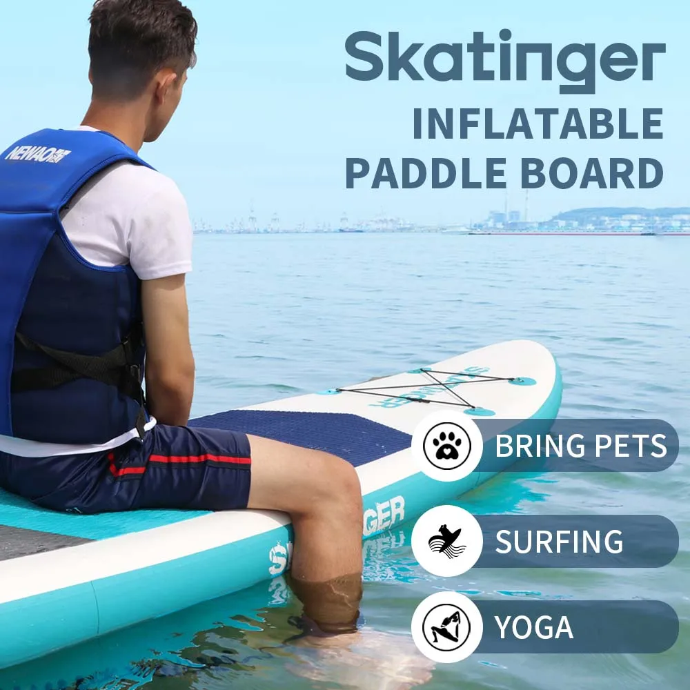 Skatinger 2025 new style Dropshipping stand up All Round paddle board inflatable standup padel paddleboard sup board surfboard