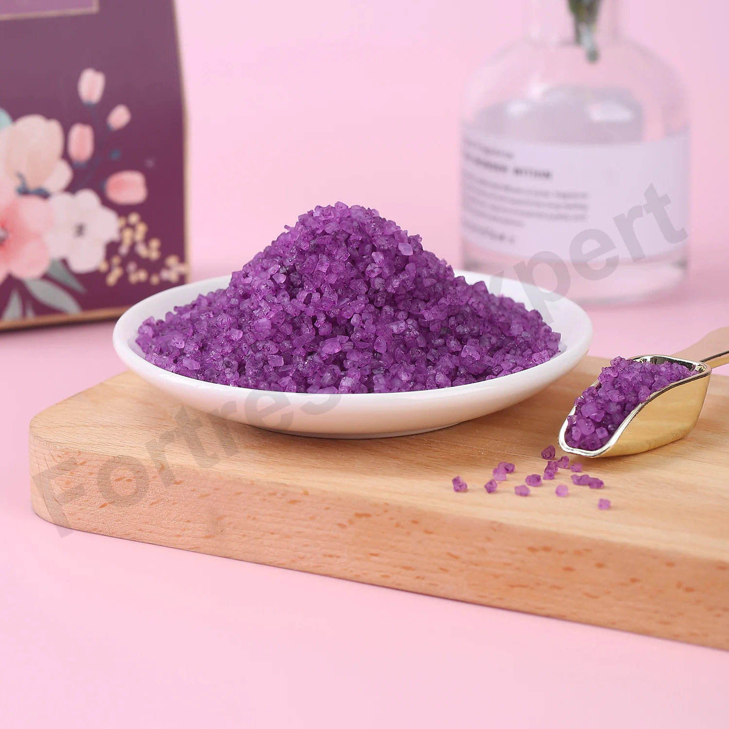 Private Label Hot Custom Wholesale Organic Relaxing Body Care Natural Colorful SPA Pure Himalayan Bath Salts Epsom Salt