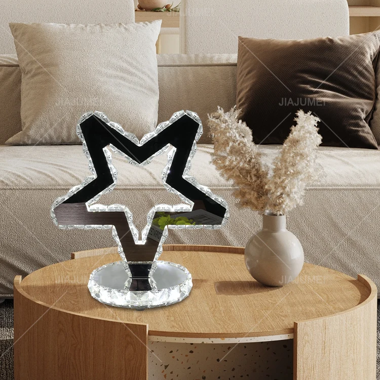 Cc Dressing Table Bedroom Decoration Bedside Lamp K9 Crystal Table Lamp