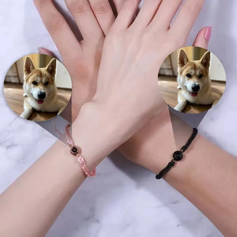 Roney Low MOQ Wholesale 100 Languages I Love You Projection Bracelet