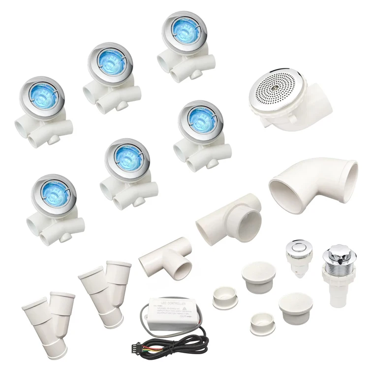 whirlpool spa bath spares massage bathtub whirlpool components whirlpool kit system with Ultra-thin led light design