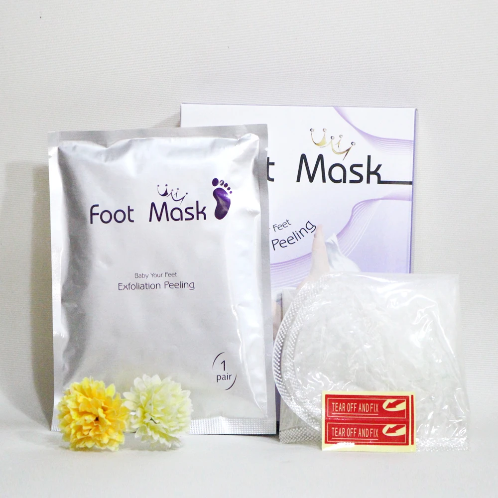 Foot Peeling Mask Exfoliating Pedicure Sock Remove Dead Skin Foot Peeling Moisturizing Nourishing Legs Whitening Foot Care