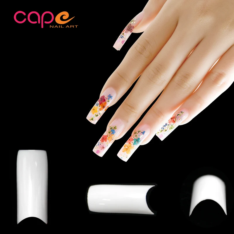 square false nail  fashion style acrylic finger nail