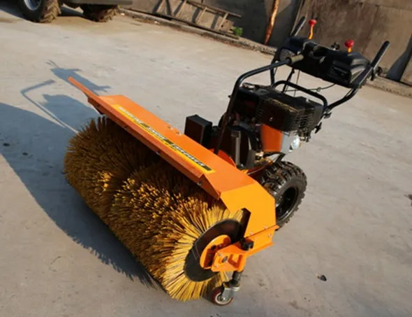high efficiency Automatic Car Snow Blower Hydraulic Snow Blower  Gasoline Snow Sweepers