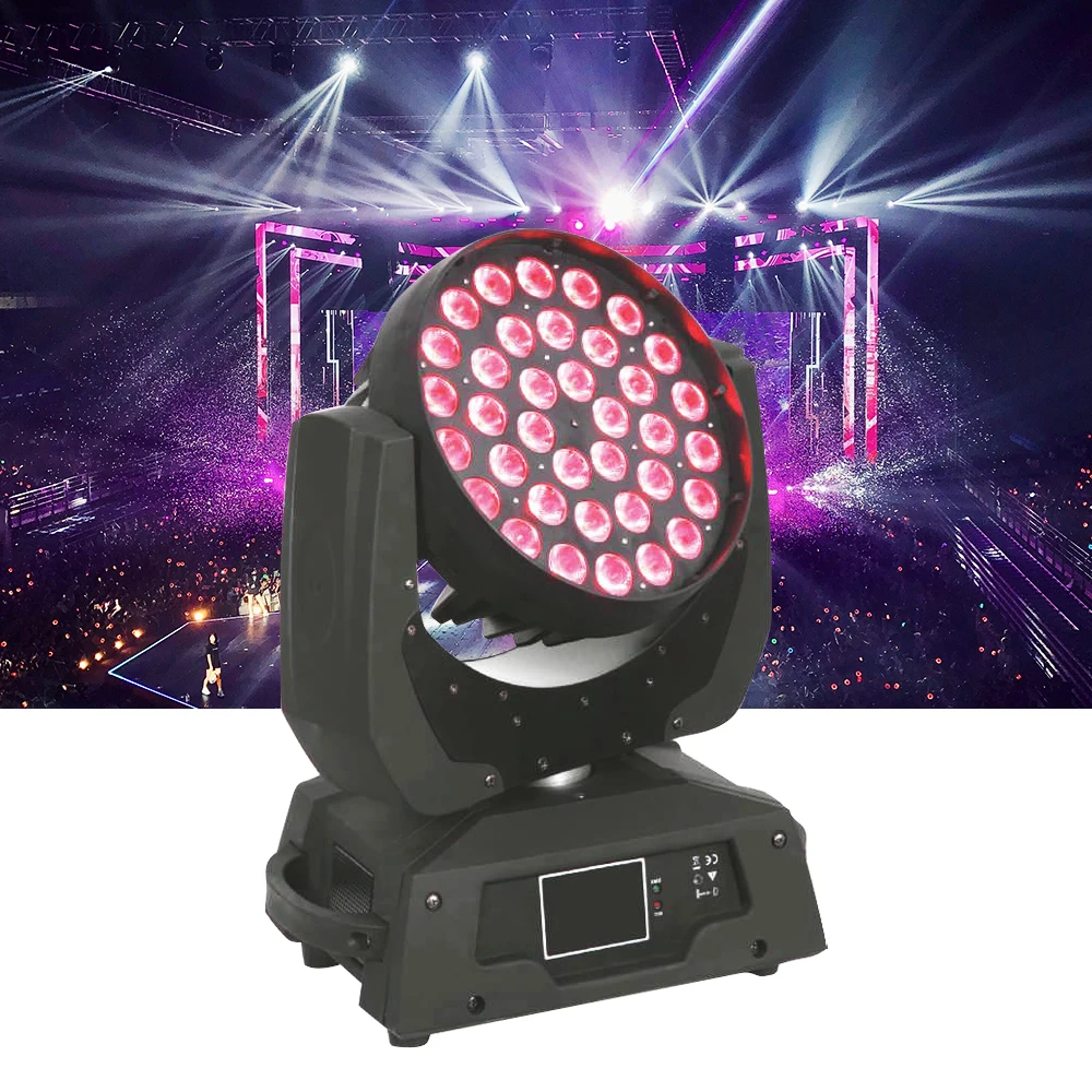One-Stop Service RGBW DJ Disco Lighting Shaking Heads Stage Light 360W 4 In 1 LED Moving Head Light