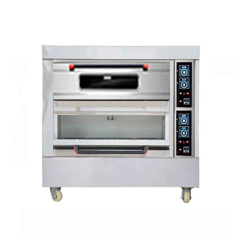 Longwin 3 Deck Bread Baking Oven,Kitchen Mini Cake Oven Electric Baking Oven
