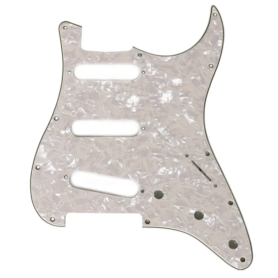 Американская стандартная винтажная белая перлоидная гитара