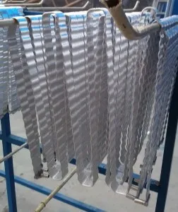 battery cooling snake tube heat exchanger