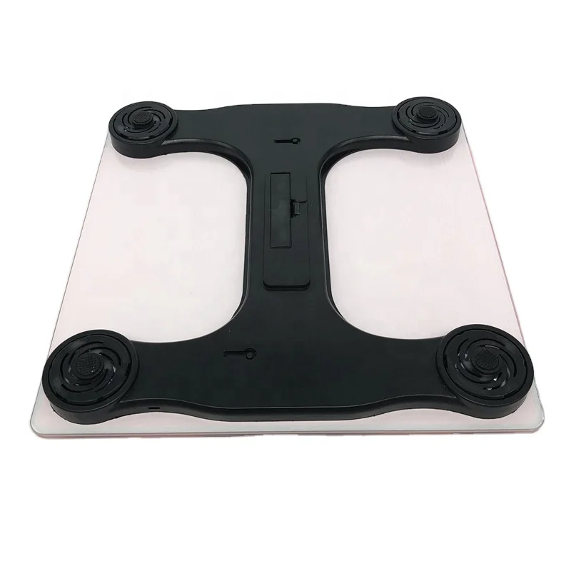 2020 hot deal tempered glass body management weight bathroom home ues electronic weighing scale custom LOGO