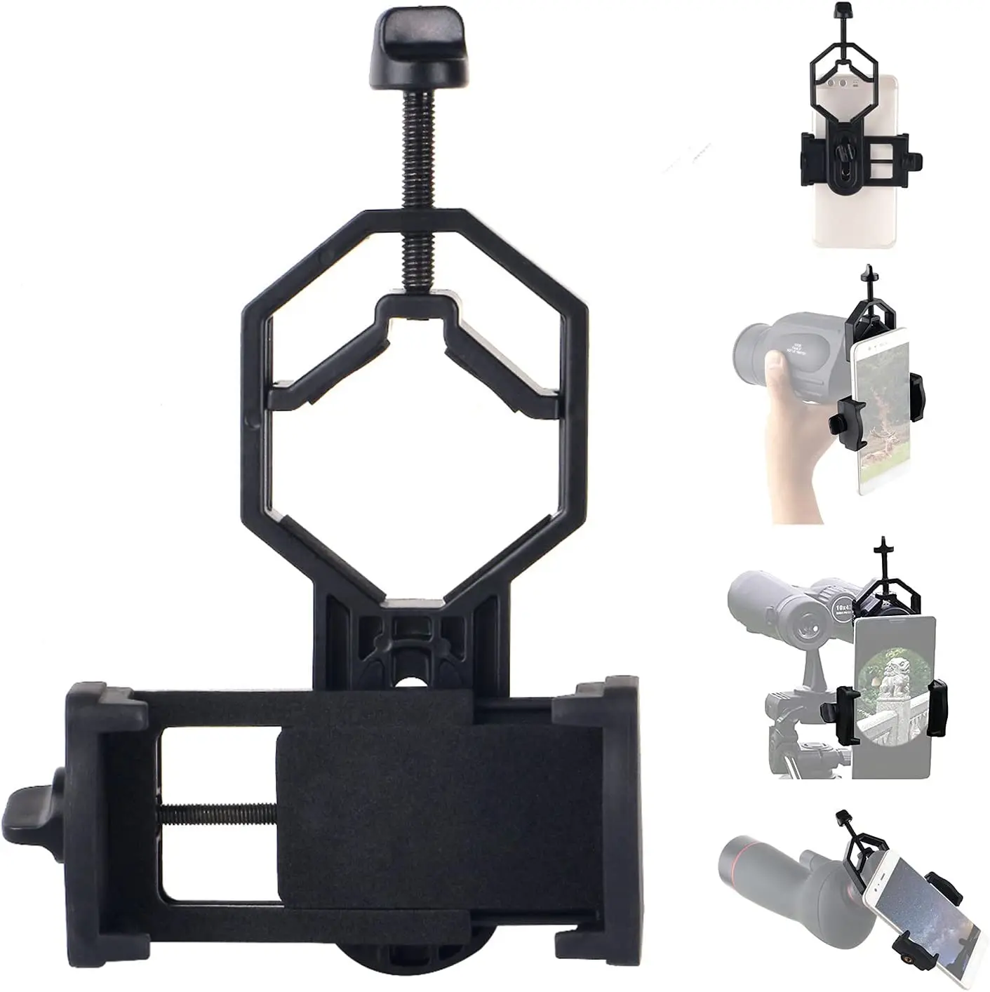 Factory Phone Monocular Adapter Holder Monocular Adapter Mounts for Binocular Telescope with Patent