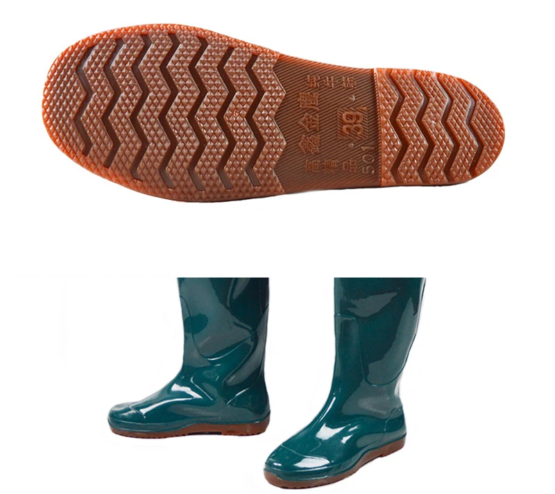 SP23-3025 Waterproof Wading Planting Boots the Best Fishing Shoes Rice Paddy Boot