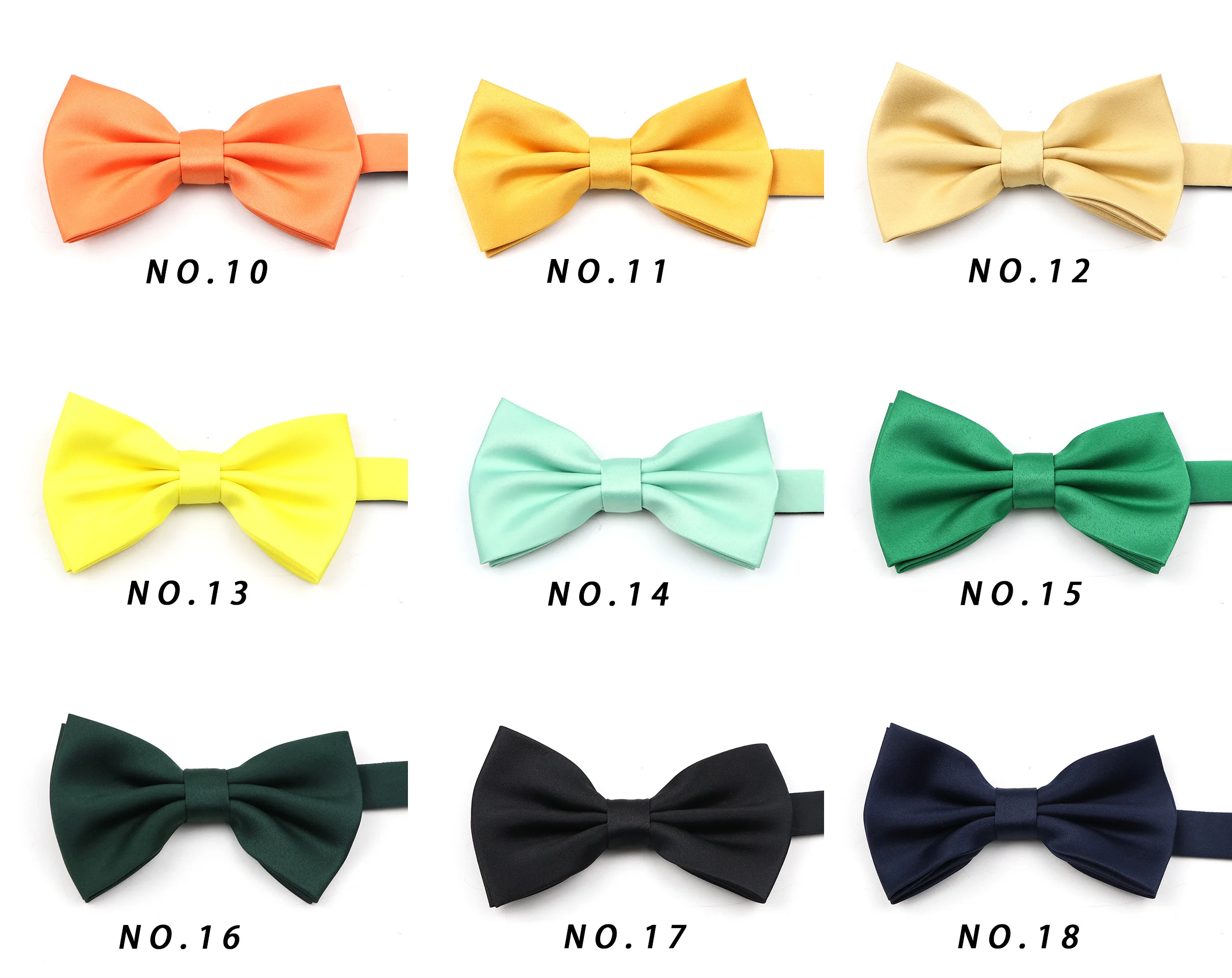 New Solid Color Fashion Bowties Groom Men Formal Colourful Cravat Male Marriage Accessories Design For Wedding Party Daily Wear