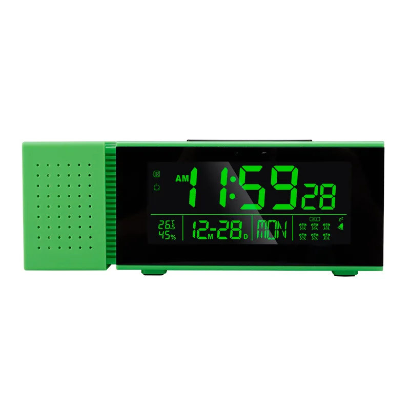 Lights Travel Digital-Radio-Clock Table Desktop And Controlled Am With Fm Digital Portable Alarm Clock Radio 24Hr Clock