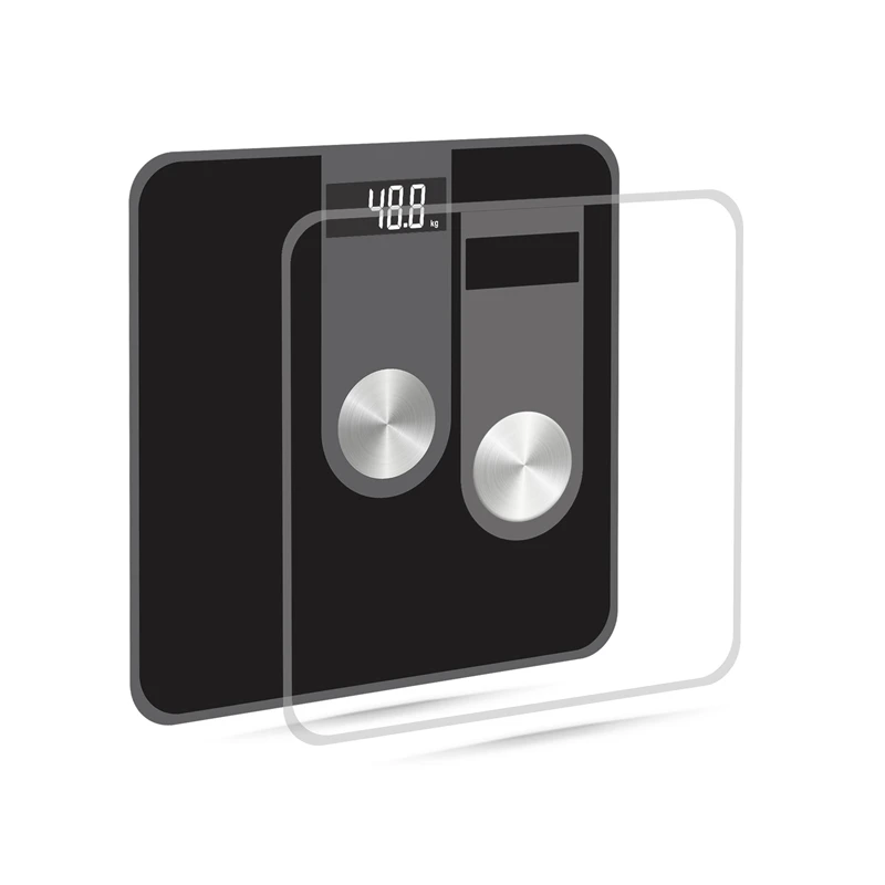 Human Body Weight Measurement Scale Household Bathroom Scale Tempered Glass Electronic Scale